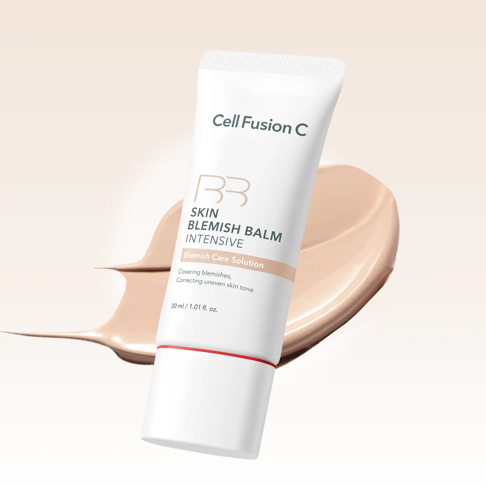 Cell Fusion C Skin Blemish Balm Intensive | Skin Tint for Recovery | 5 Ceramides & 6 Peptides | Buildable Tone-Up product image 2