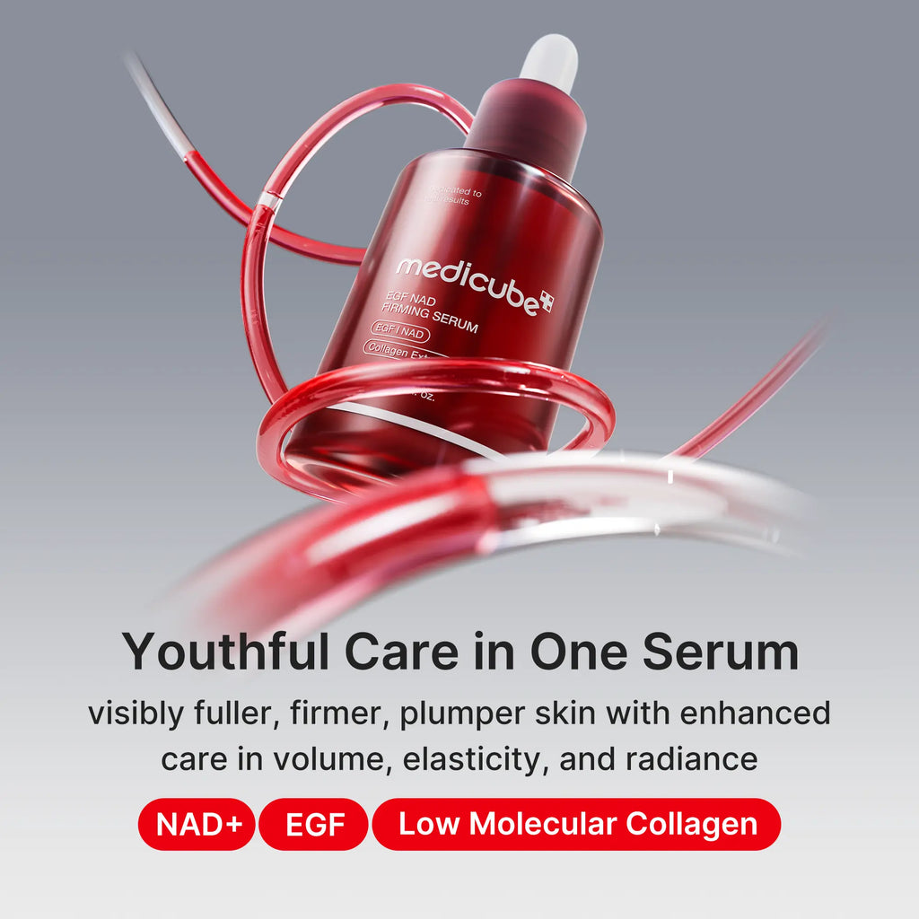 [NEW] [medicube] NAD+ EGF Firming Serum | NAD+, EGF, Collagen Extract, Anti-aging, Plumping, Radiance Boosting Serum | product image 3