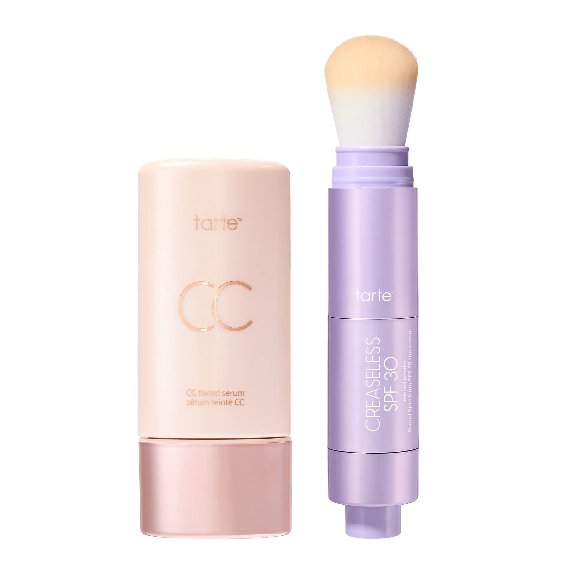tarte summer skin essentials - CC color-correcting tinted serum + creaseless setting powder product image 2