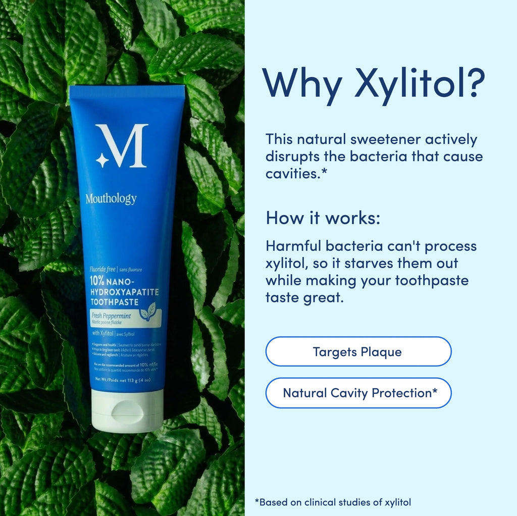 Mouthology 10% Nano-Hydroxyapatite Toothpaste | Fluoride-Free Enamel Care, Fresh Mint, Made in USA, Gentle Formula, product image 5
