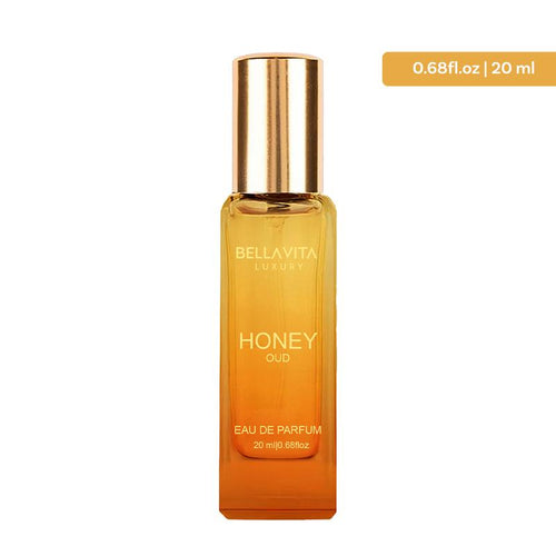BellaVita Luxury's Honey Oud - (0.68 fl. oz./20 ml) | Eau de Parfum | Patchouli, Vanilla, Bergamot | Floral & Spicy | product image 1