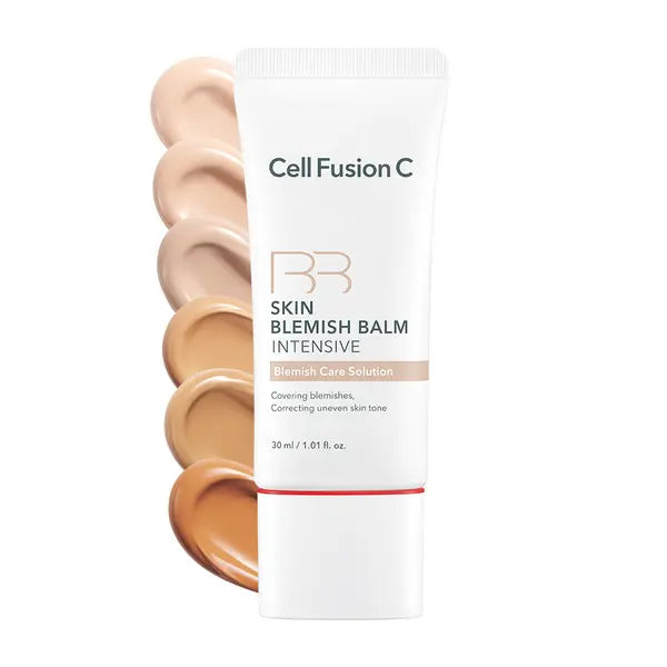Cell Fusion C Skin Blemish Balm Intensive | Skin Tint for Recovery | 5 Ceramides & 6 Peptides | Buildable Tone-Up product image 1