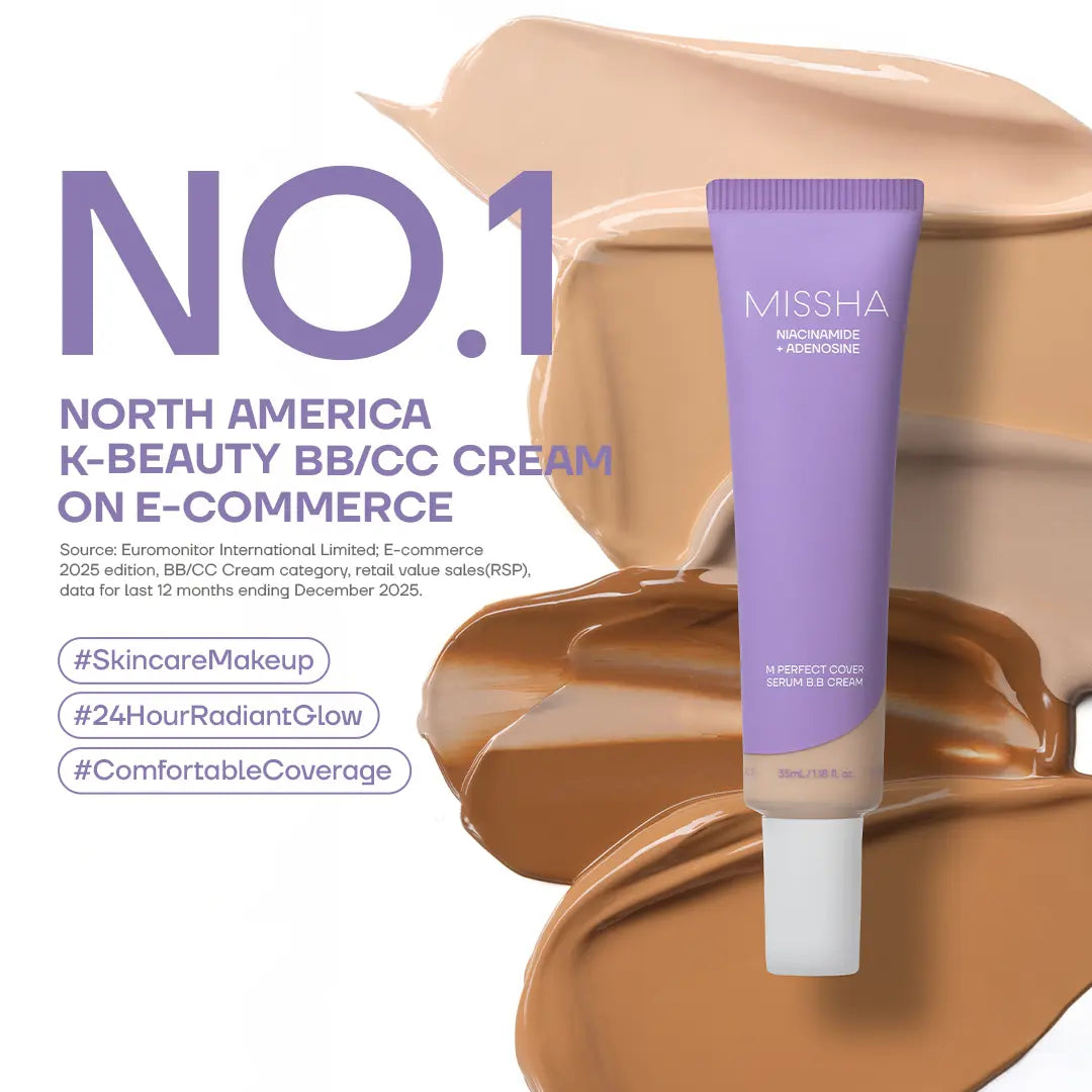 [Cardi B's PICK] M Perfect Cover Serum BB Cream (35ml) - Bifida Ferment Lysate Serum-Infused BB Cream for Anti-Aging product image 2