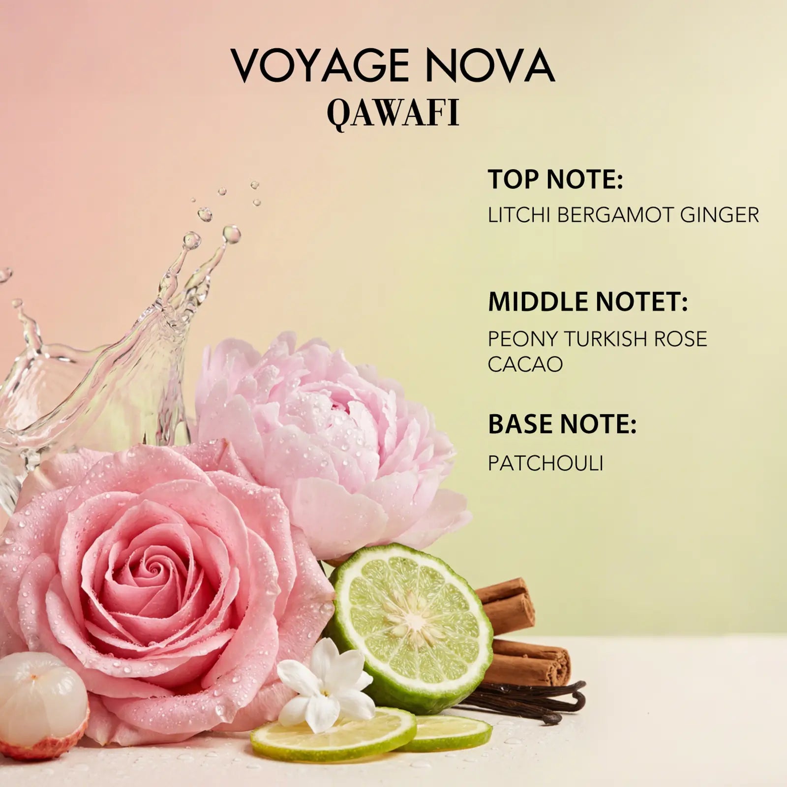 Voyage Nova | Rosey Fruity Floral | Extrait De Parfum 50ml/100ml | Long Lasting Luxury Fragrance | Daily women's product image 3