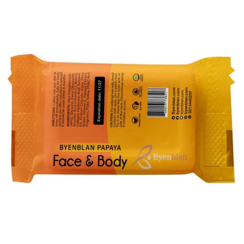 Byenblan Carrot Soap 7oz | Daily Glow & Gentle Facial Cleanse for Acne & Eczema | Anti-Inflammatory & Antioxidant product image 2
