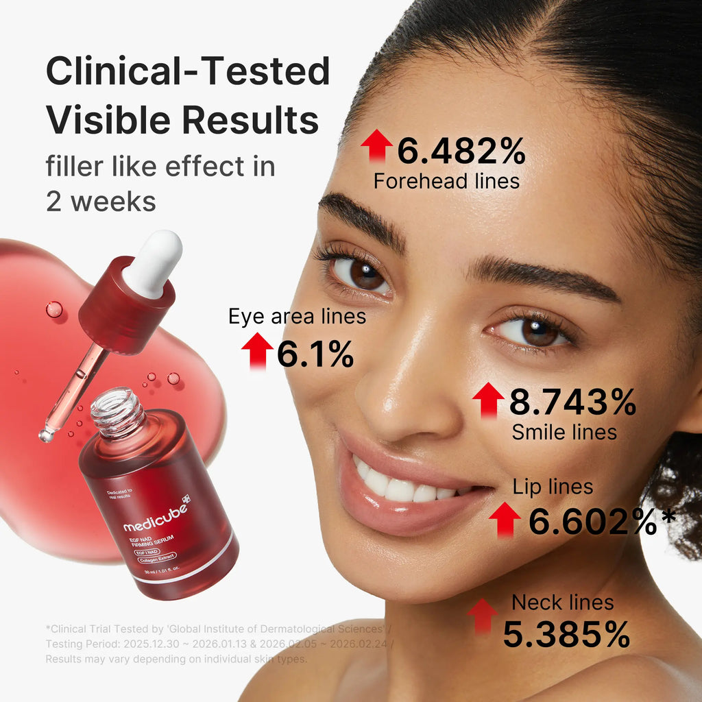 [NEW] [medicube] NAD+ EGF Firming Serum | NAD+, EGF, Collagen Extract, Anti-aging, Plumping, Radiance Boosting Serum | product image 6