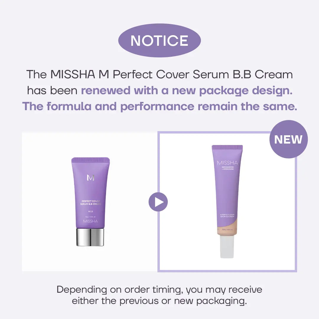 [Cardi B's PICK] M Perfect Cover Serum BB Cream (35ml) - Bifida Ferment Lysate Serum-Infused BB Cream for Anti-Aging product image 10