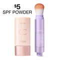 tarte summer skin essentials - CC color-correcting tinted serum + creaseless setting powder product image 1