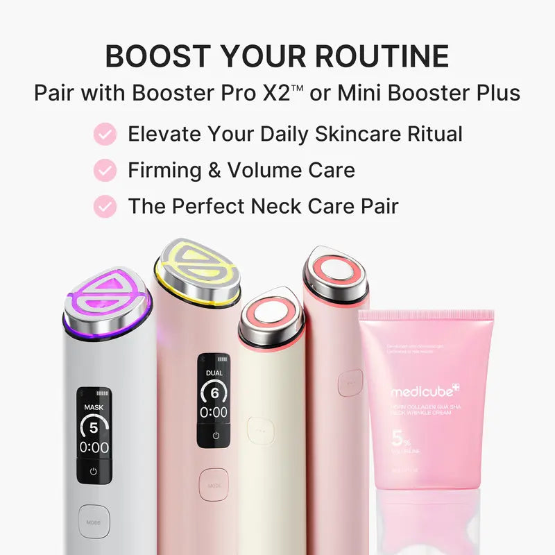 [NEW] [medicube] PDRN Collagen Gua Sha Neck Wrinkle Cream | Built-In Gua Sha Massager with Volufiline 5% + PDRN | product image 9
