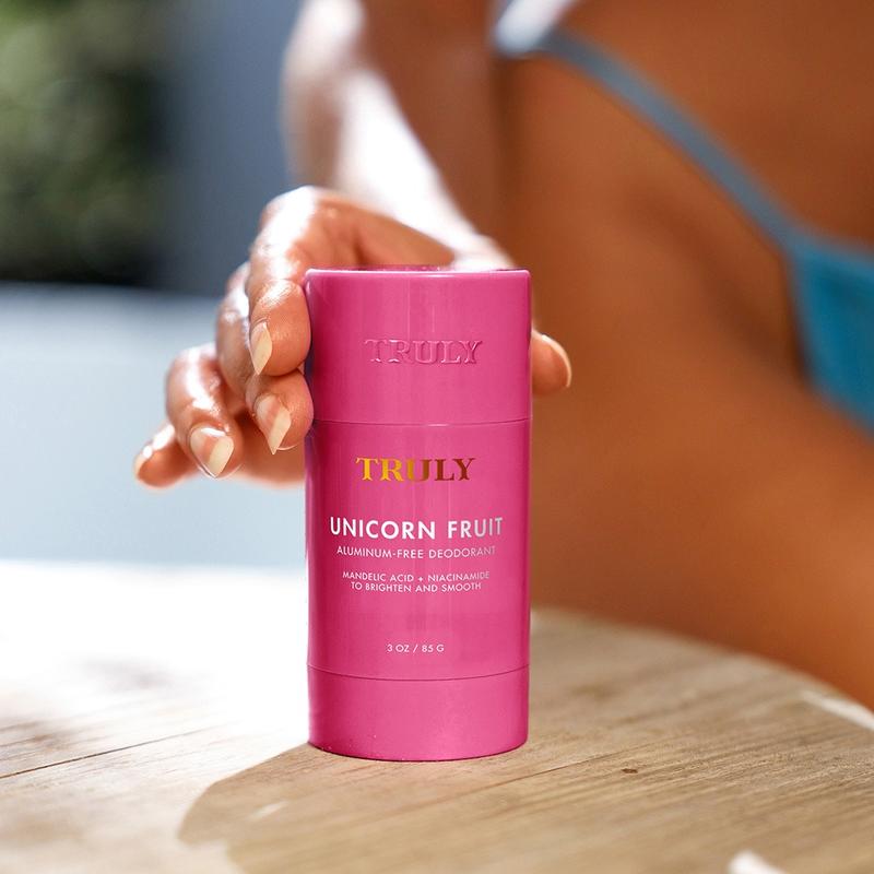 Unicorn Fruit Brightening and Smoothing Deodorant – Aluminum-Free, Fights Odor-Causing Bacteria with Papaya Enzymes & product image 6