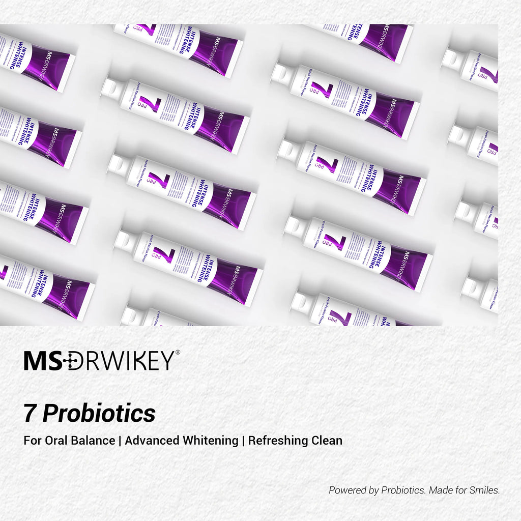 MSDRWIKEY 7-Pro Brightening Toothpaste | Purple Toothpaste Neutralizes Yellow Tones | Enamel-Safe Formula | product image 7