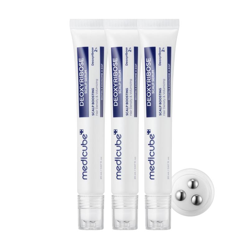 [medicube] Deoxyribose Scalp Serum | For Fuller-Looking Hair & Scalp Strengthening Roll-On Serum | Deoxyribose, product image 1