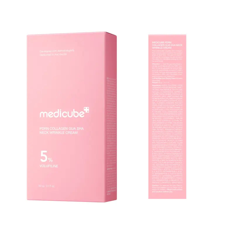 [NEW] [medicube] PDRN Collagen Gua Sha Neck Wrinkle Cream | Built-In Gua Sha Massager with Volufiline 5% + PDRN | product image 10